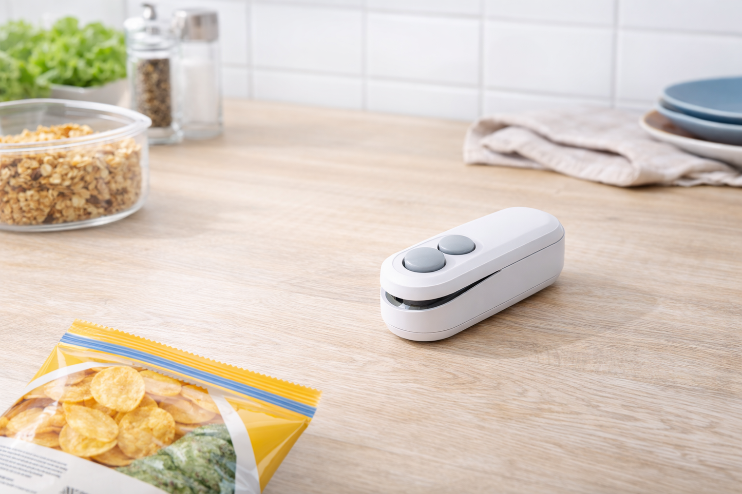 Sealix™ Mini Scelleur de Sachets-conservez vos aliments frais