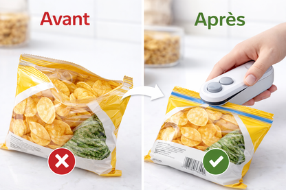 Sealix™ Mini Scelleur de Sachets-conservez vos aliments frais