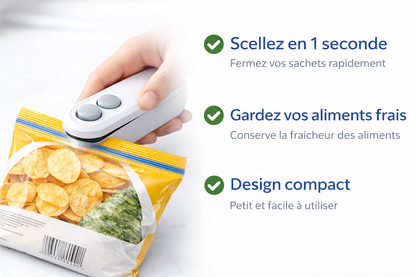 Sealix™ Mini Scelleur de Sachets-conservez vos aliments frais